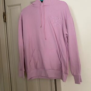 Pink hoodie
